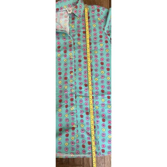 Cruz Natori Button Front Tunic Dress/TopSize S-M 3/4 Sleeves Colorful - Picture 5 of 6